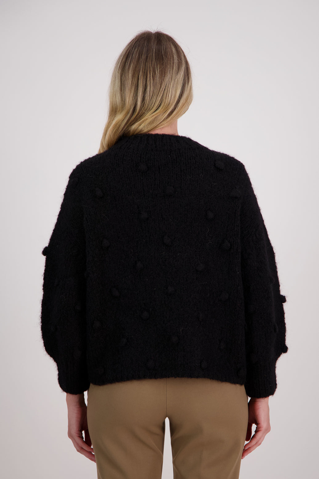 Victoria Mohair/Wool Black Top