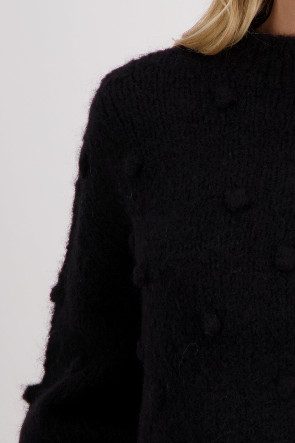 Victoria Mohair/Wool Black Top