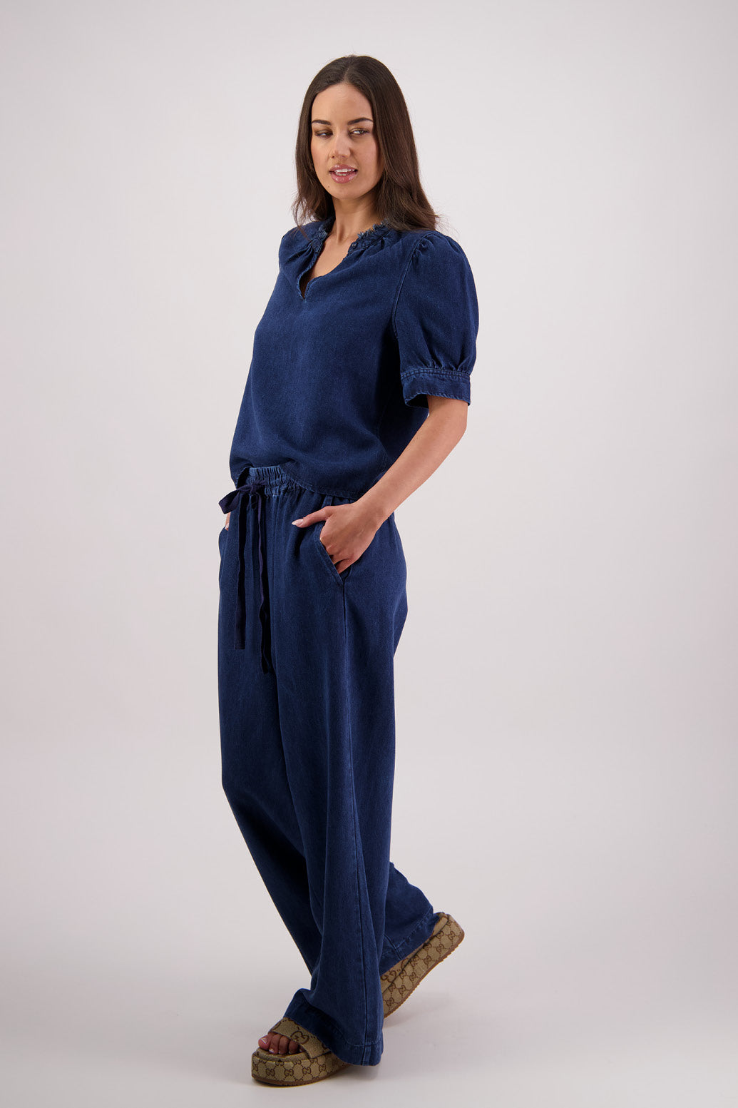 Theodore Tencel Denim Shirt