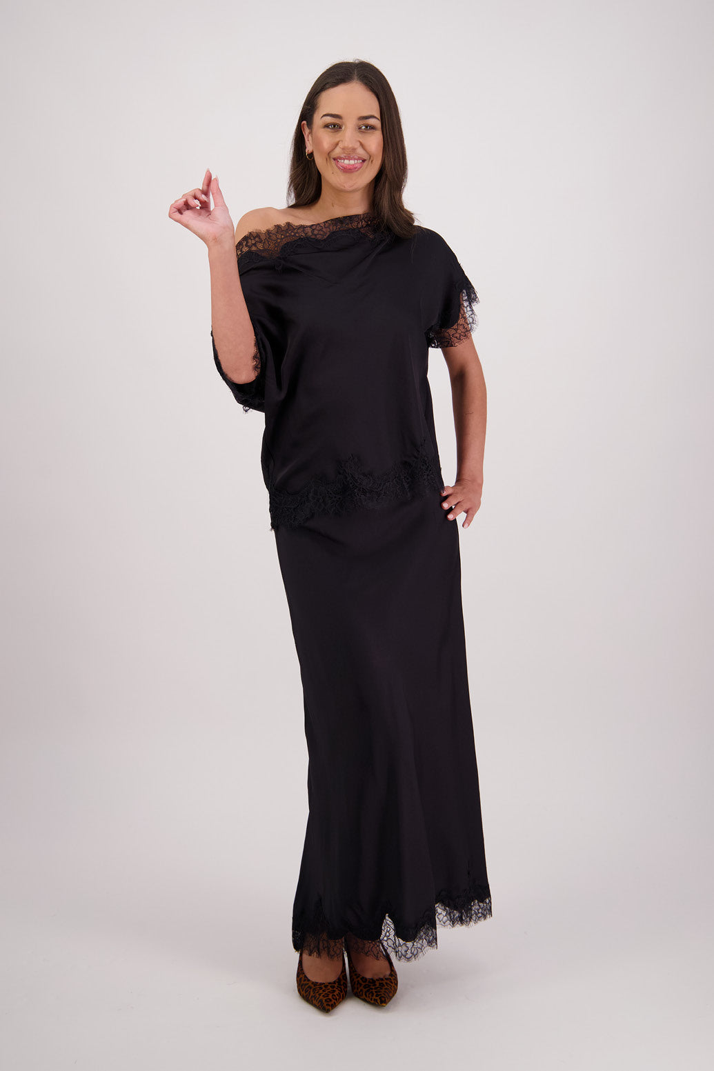 Tallulah Black Skirt