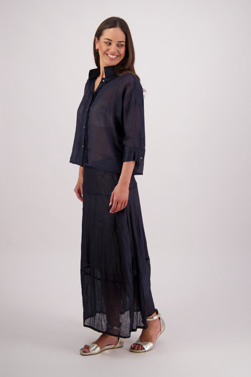 Taj Ink Ramie Shirt